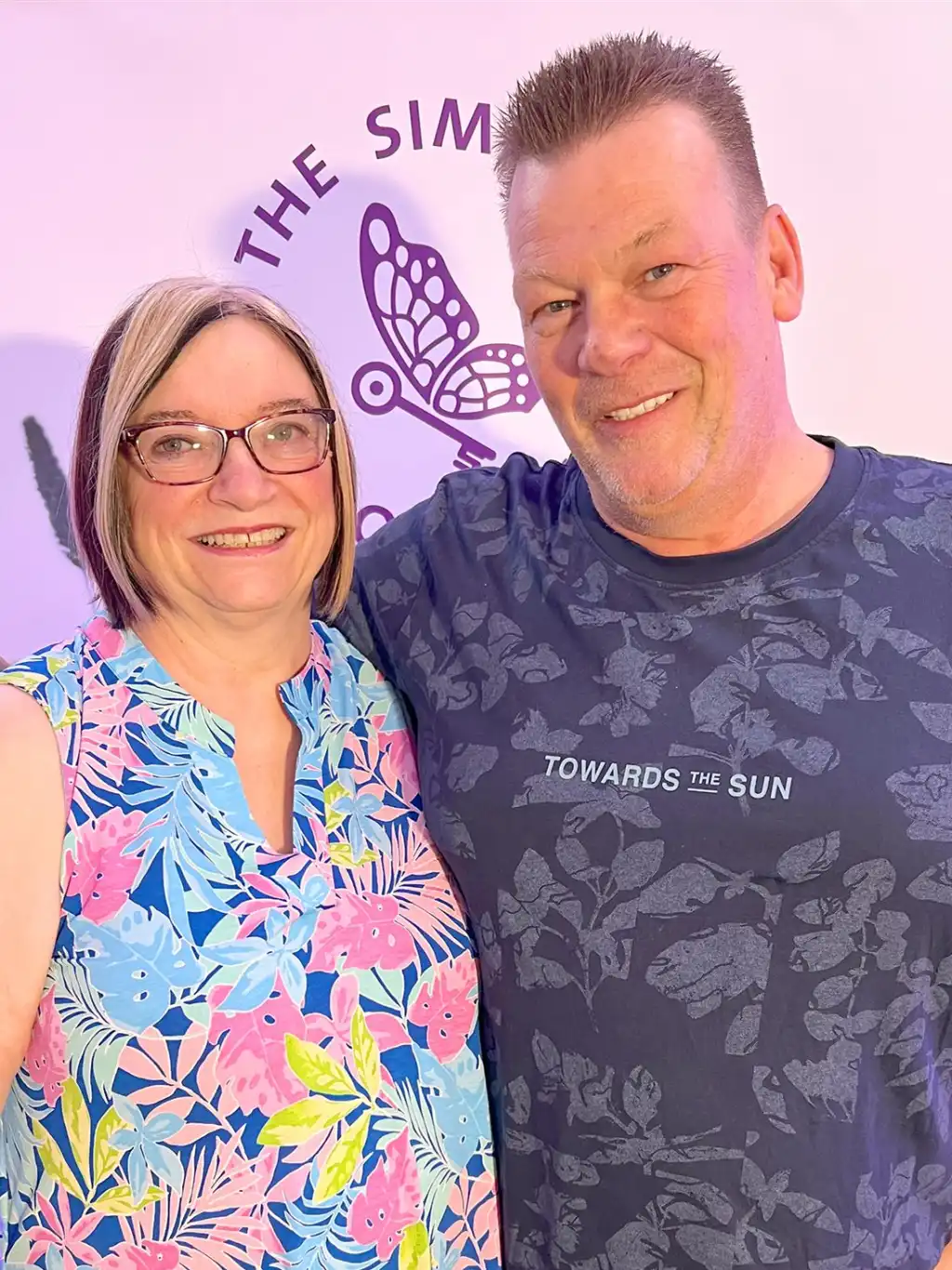 Ines Simpson hier mit mir beim Master Mind Workshop im Juni 2024 über das Simpson Protocol