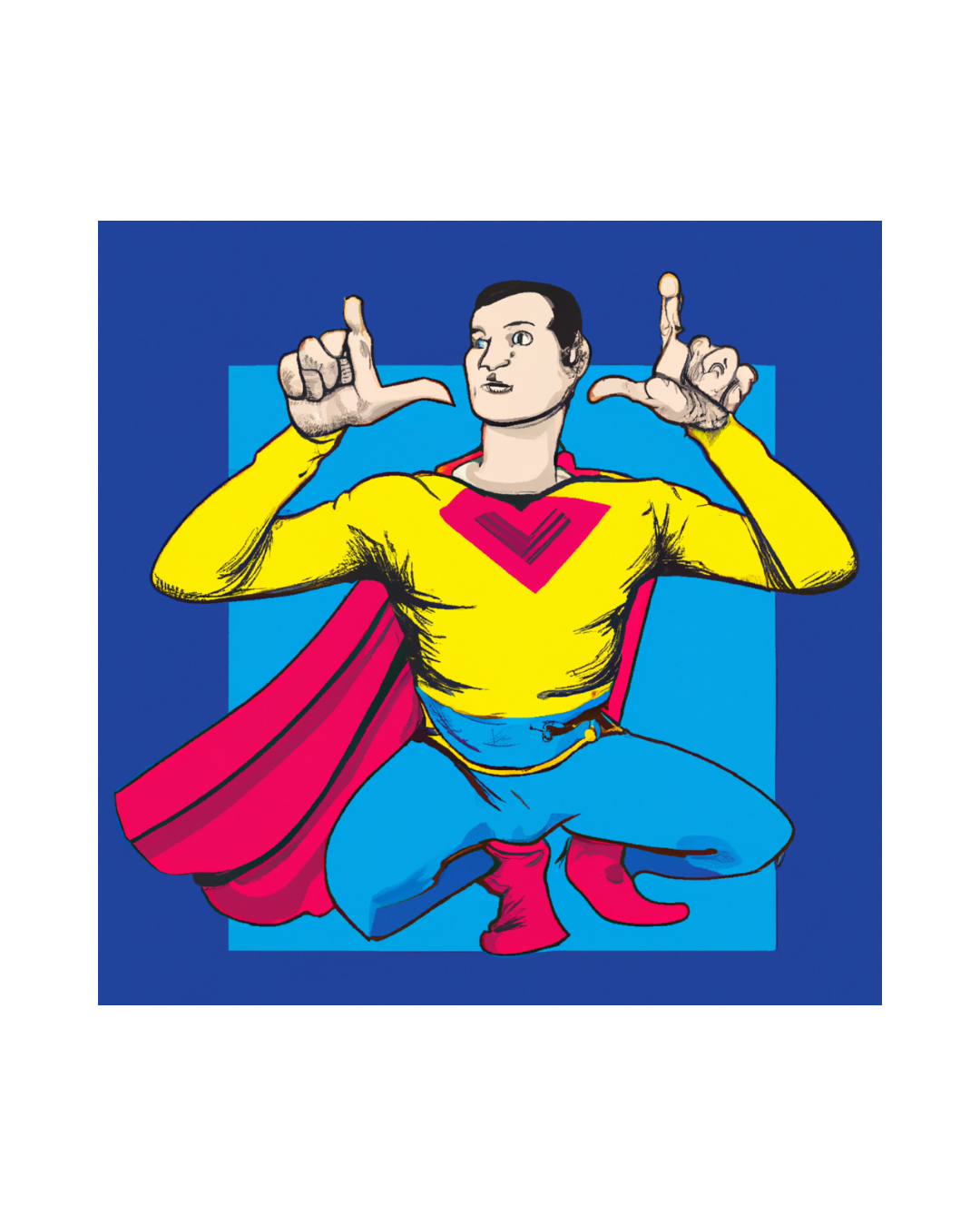 Superheld im Simpson Protocol for Kids