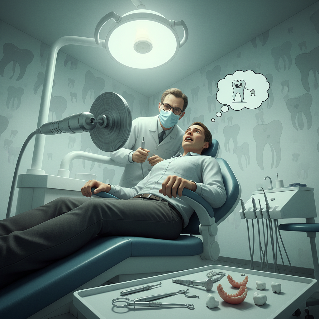 8. Dentophobie (Angst vor dem Zahnarzt)