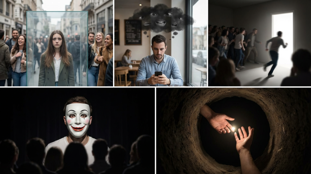 Hypnose Center Hendricks über Soziale Phobien im Blog