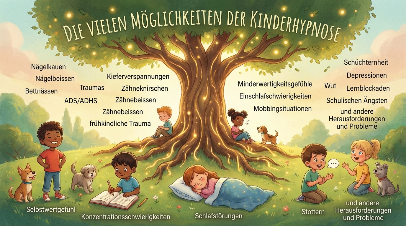 Die vielen Möglichkeiten der Kinderhypnose – Ängste, Schlaf, Selbstvertrauen, Gewohnheiten