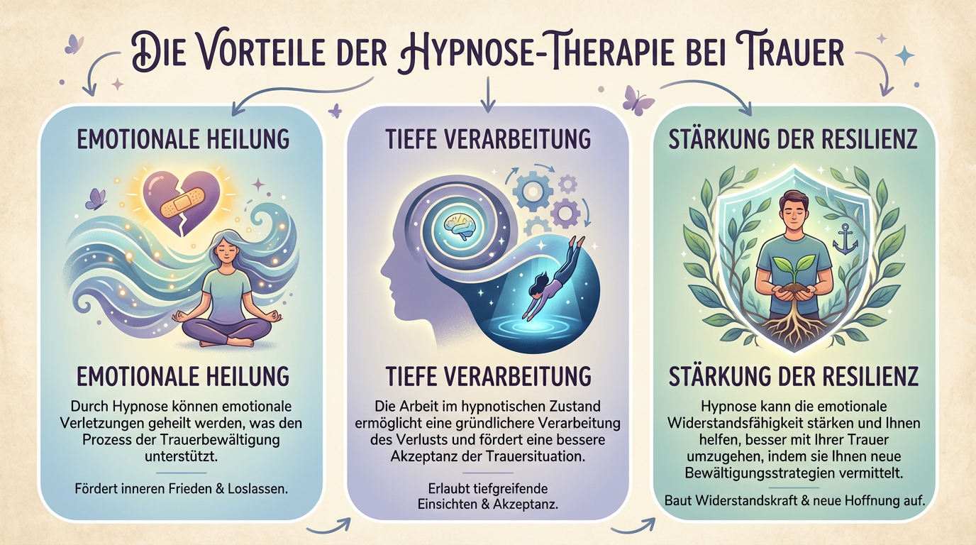 Vorteile der Hypnose-Therapie bei Trauer: Stabilität, Regulation und innerer Halt