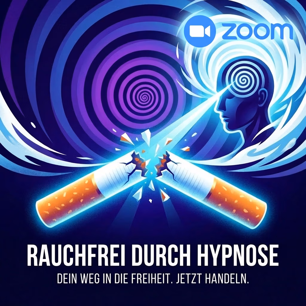 Raucherentwöhnung mit Hypnose – online Intensivsitzung oder vor Ort in der Schweiz