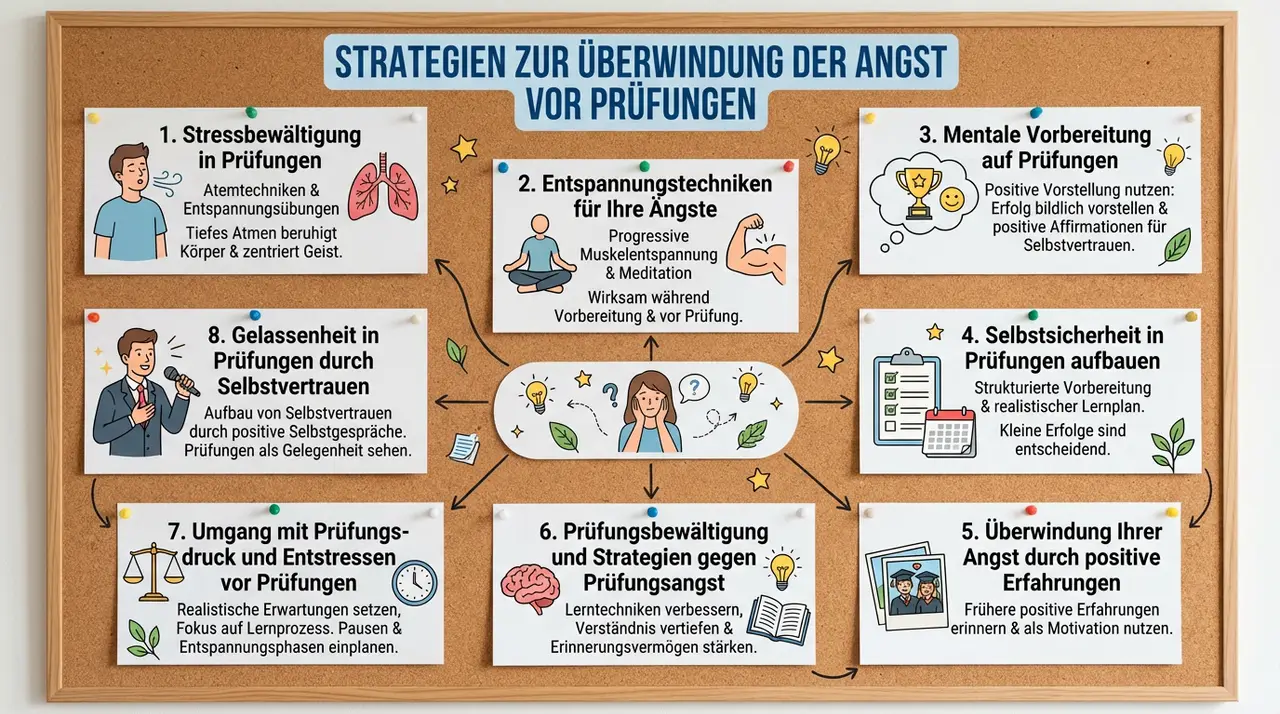 Strategien zur Überwindung der Angst vor Prüfungen mit Hypnose