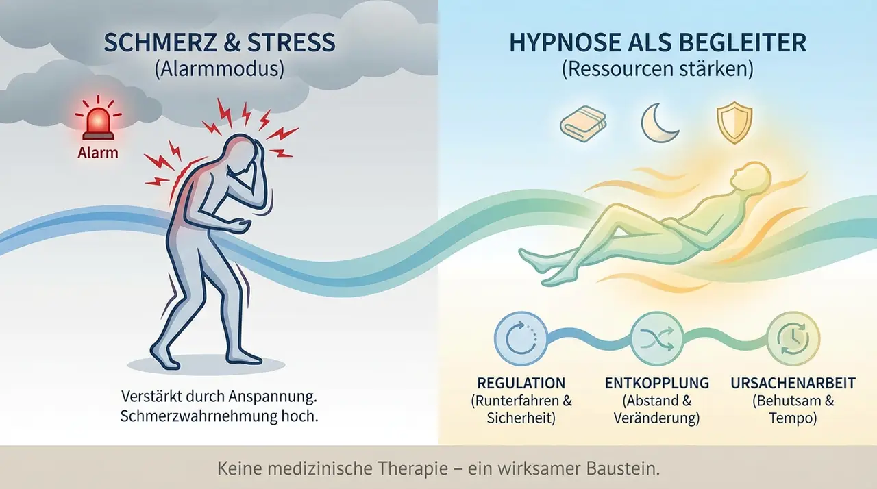 Welche Rolle Hypnose bei chronischen Schmerzen spielen kann