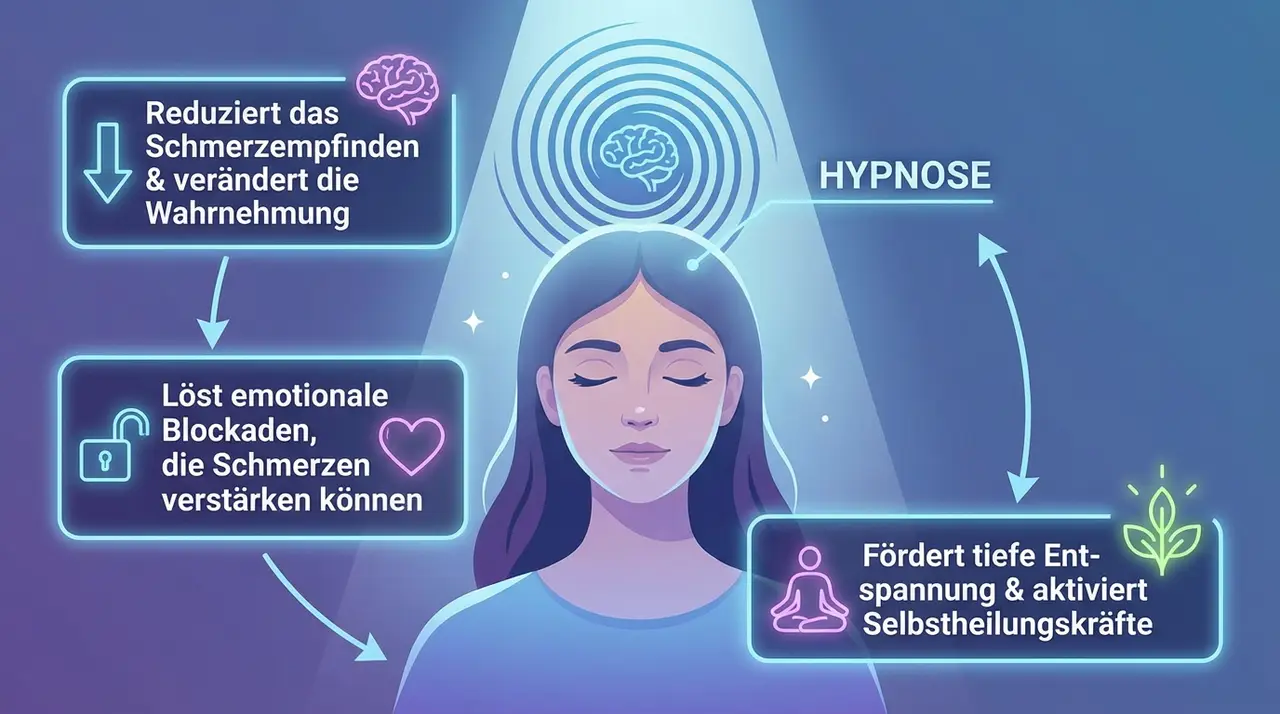 Wie Hypnose bei chronischen Schmerzen helfen kann – Regulation, Distanz zur Wahrnehmung, Ressourcen stärken