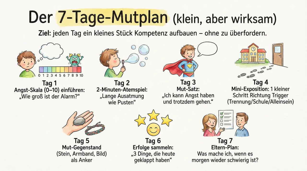 Der 7-Tage-Mutplan: klein, aber wirksam
