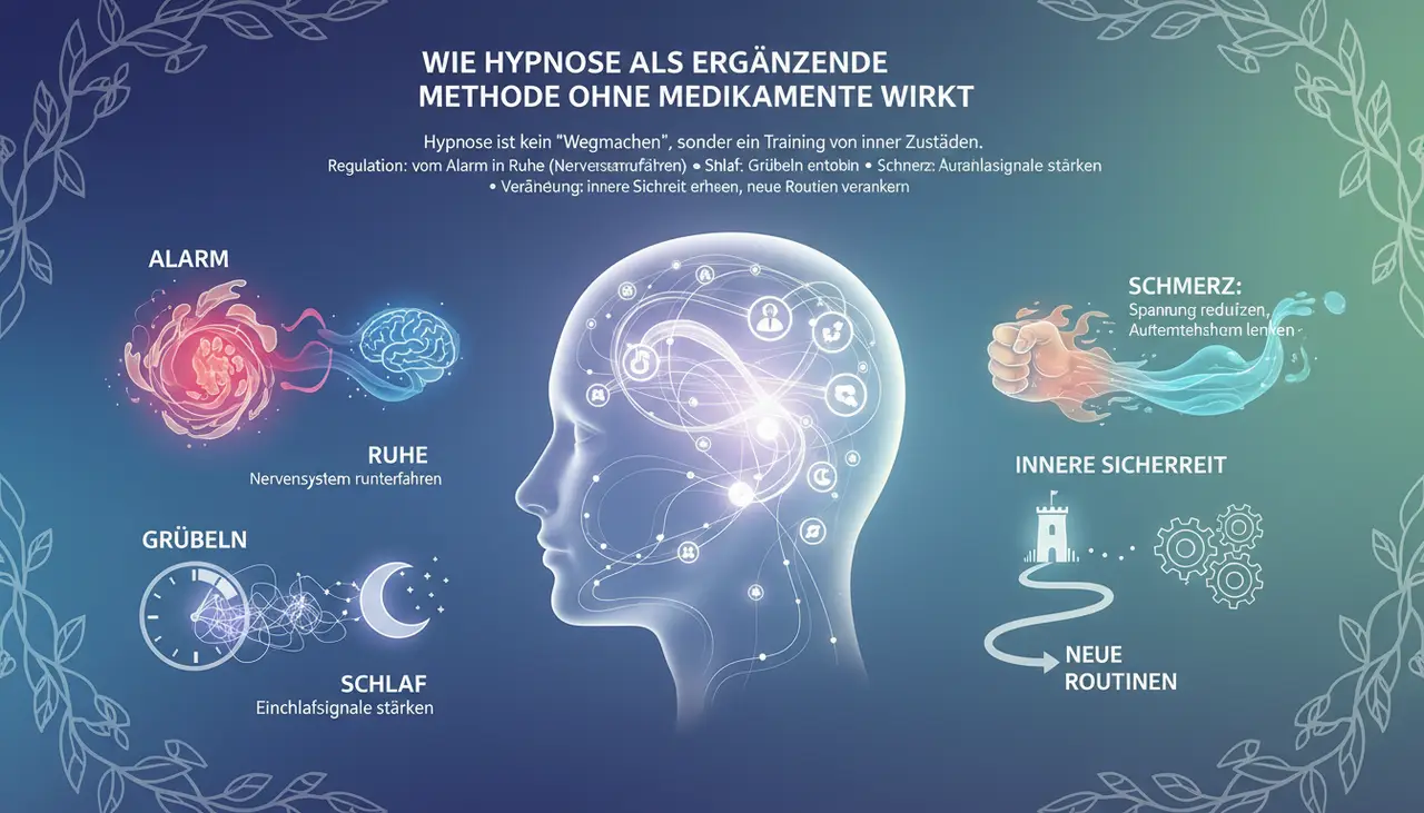 Wie Hypnose als ergänzende Methode ohne Medikamente wirken kann